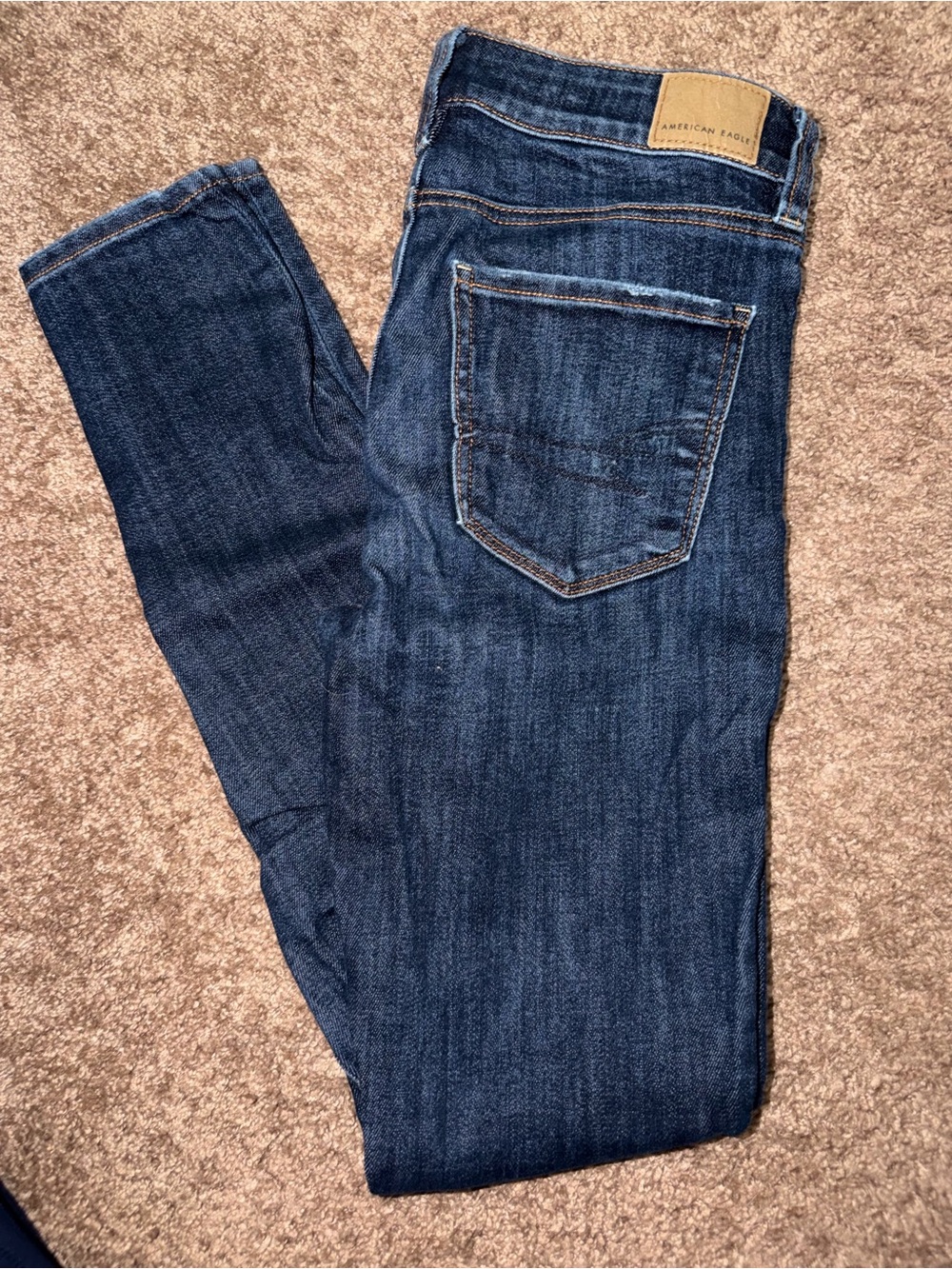 American Eagle Outfitters Women’s Dark Blue Skinny Jeans